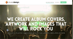 Desktop Screenshot of designformusic.com